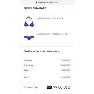 Triangl Swimwear Bikini